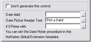 date picker screenshot