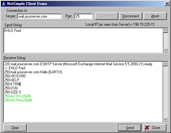 Email Check Auth Login screenshot