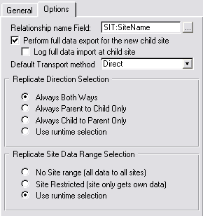 TPL Create Child Options