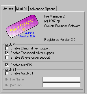 Figure 1: The ActivateFileManager extension template